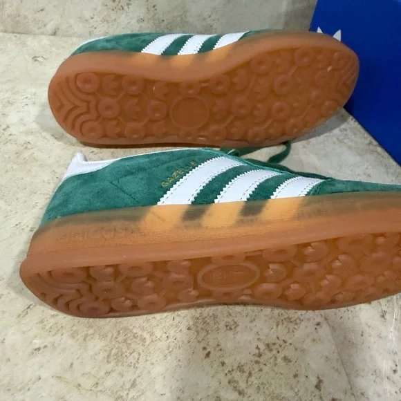 adidas Gazelle Green and White Sneakers EUR 36 Iconic gazelle timeless - Picture 8 of 10